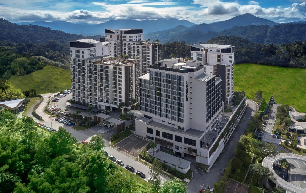 Apartemen 80 m² dengan 2 kamar tidur dan 2 kamar mandi pribadi di Gohtong Jaya Dataran Tinggi Genting Bagian luar foto