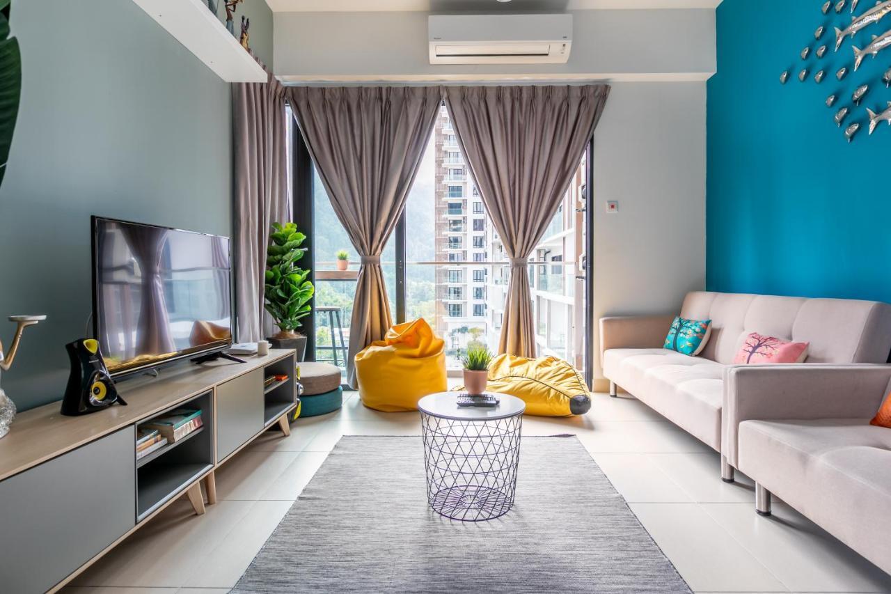 Apartemen 80 m² dengan 2 kamar tidur dan 2 kamar mandi pribadi di Gohtong Jaya Dataran Tinggi Genting Bagian luar foto